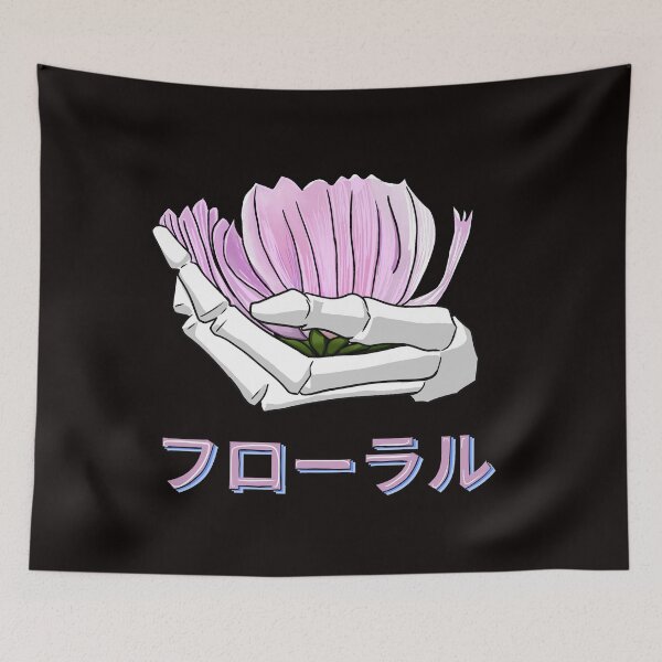 Item preview, Skeleton holding a flower designed and sold by Vedeme.