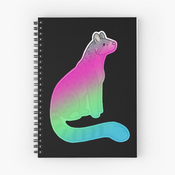 Item preview, Polysexual Snow leopard sticker  designed and sold by UndyingLoveArt.
