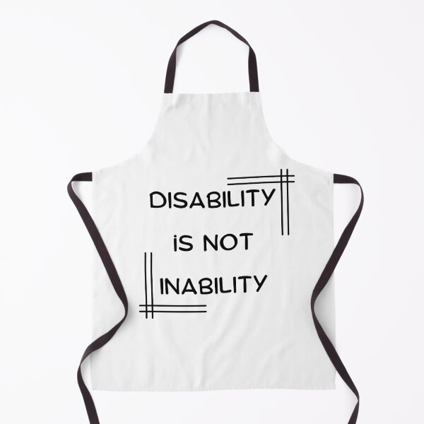 Item preview, Disability Is Not Inability T-shirt designed and sold by Nerdygirlteez.