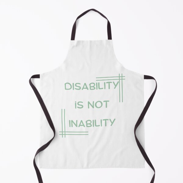 Item preview, Disability Is Not Inability T-shirt designed and sold by Nerdygirlteez.