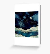Indigo Sky Greeting Card