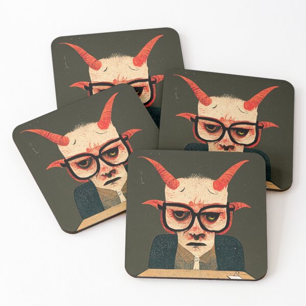 Item preview, Desk Job Demon designed and sold by DennistonMade.