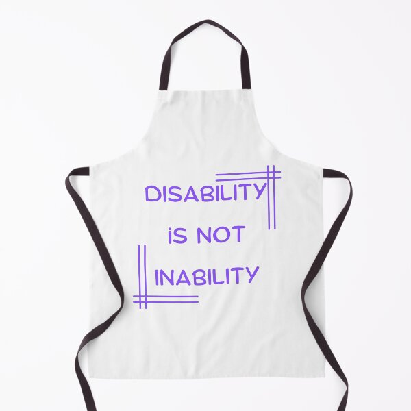 Item preview, Disability Is Not Inability T-shirt designed and sold by Nerdygirlteez.