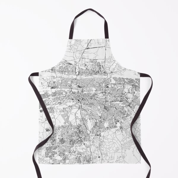 Item preview, Pretoria White Map designed and sold by multiplicitymap.
