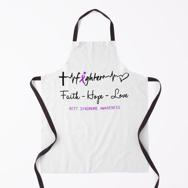 Item preview, Rett Syndrome Awareness Rett Syndrome Fighter Faith Hope Love Support Rett Syndrome Warrior Gifts designed and sold by TerrellOneal.