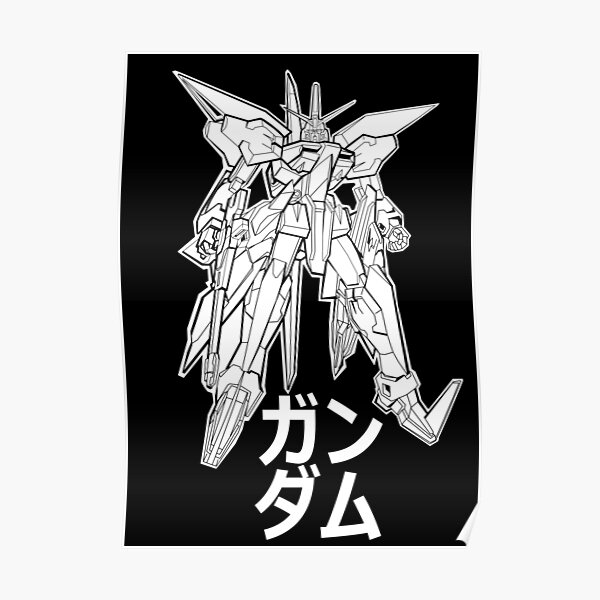 Mobile Suit Gundam Seed Anime Poster Glossy Finish GUNS32 RGC Huge Poster 