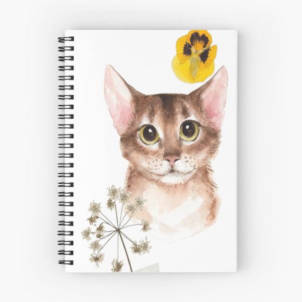 Item preview, Nice cat with flowers innocent designed and sold by Alfateh Sidig.