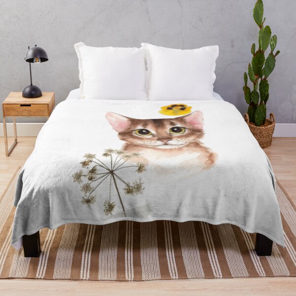 Item preview, Nice cat with flowers innocent designed and sold by Alfateh Sidig.