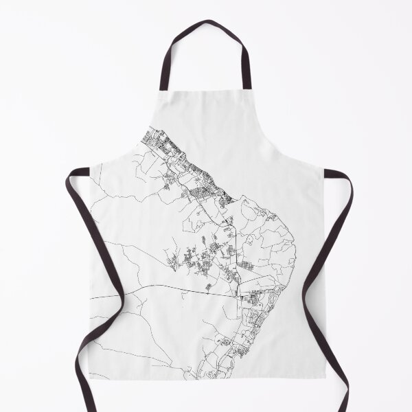 Item preview, Punta Cana White Map designed and sold by multiplicitymap.