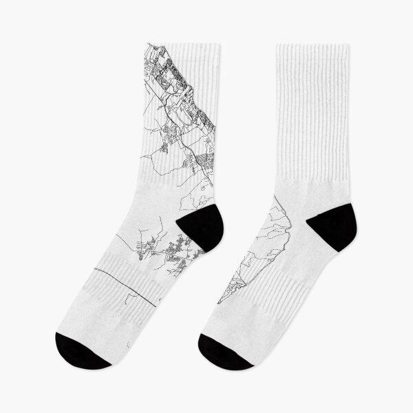 Item preview, Punta Cana White Map designed and sold by multiplicitymap.