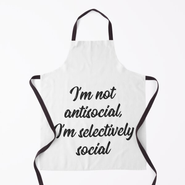 Item preview, I'm not antisocial, I'm selectively social designed and sold by lunacarter.