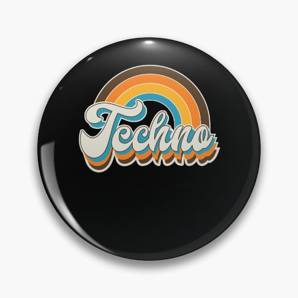 Item preview, Techno Rave Music Retro EDM Vintage Style designed and sold by Ricardo Landeros.
