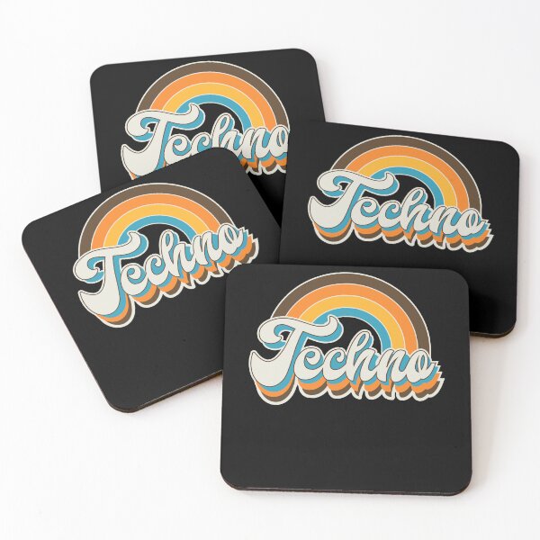 Item preview, Techno Rave Music Retro EDM Vintage Style designed and sold by Ricardo Landeros.