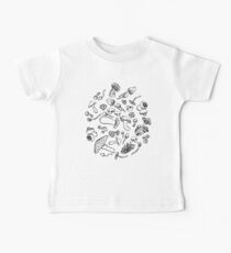 Inky shrooms Baby Tee