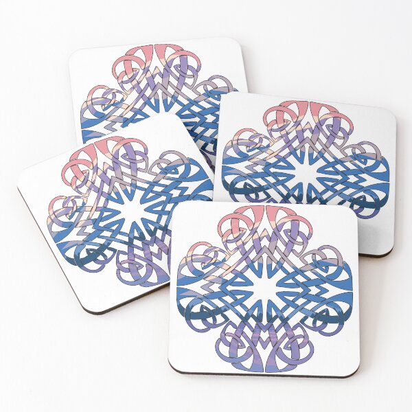Item preview, Mountains Reflection Celtic Knot designed and sold by damonasplace.