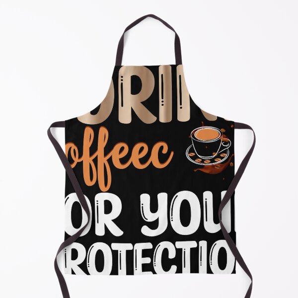 Item preview, I drink coffee for your protection funny designed and sold by kakaTee.