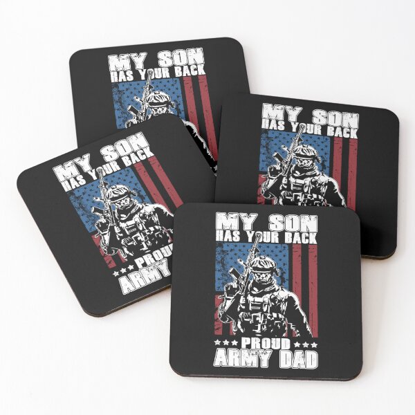 Item preview, My Son Has Your Back Proud Army Dad Father designed and sold by gaciamingeo12.