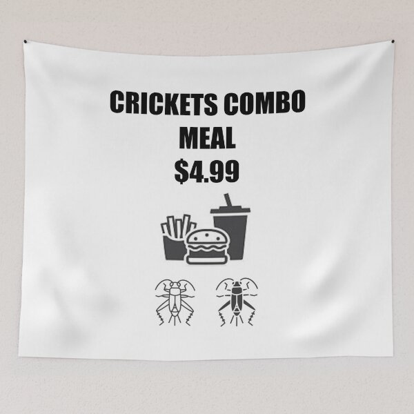 Item preview, Crickets Combo Meal designed and sold by DMcK Designs.