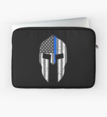 Amerikanische spartanische dünne blaue Linie Laptoptasche