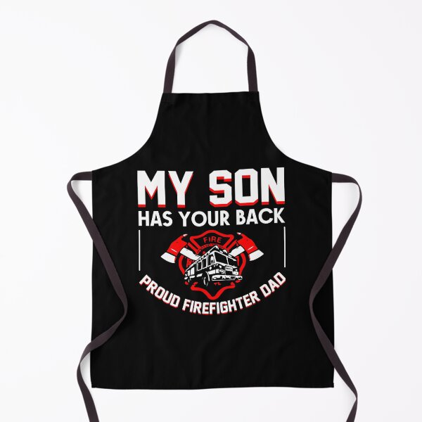 Item preview, My Son Has Your Back Proud Firefighter Dad Father's Day designed and sold by gaciamingeo12.