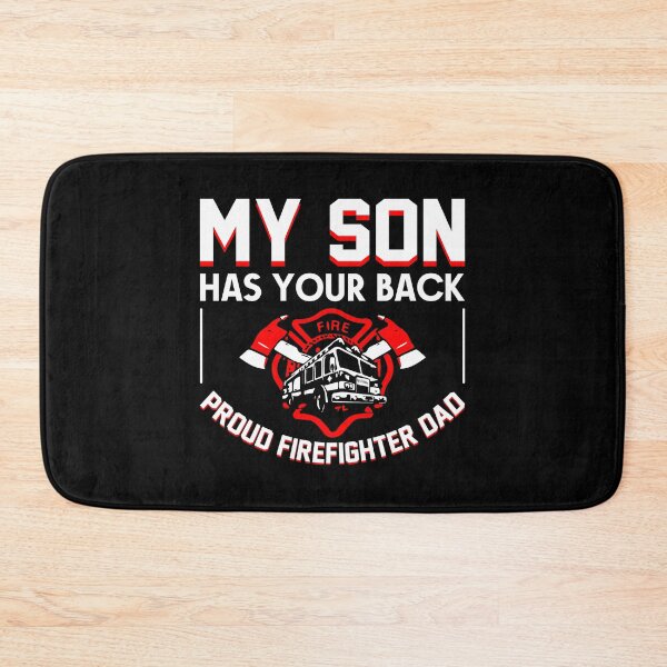 Item preview, My Son Has Your Back Proud Firefighter Dad Father's Day designed and sold by gaciamingeo12.