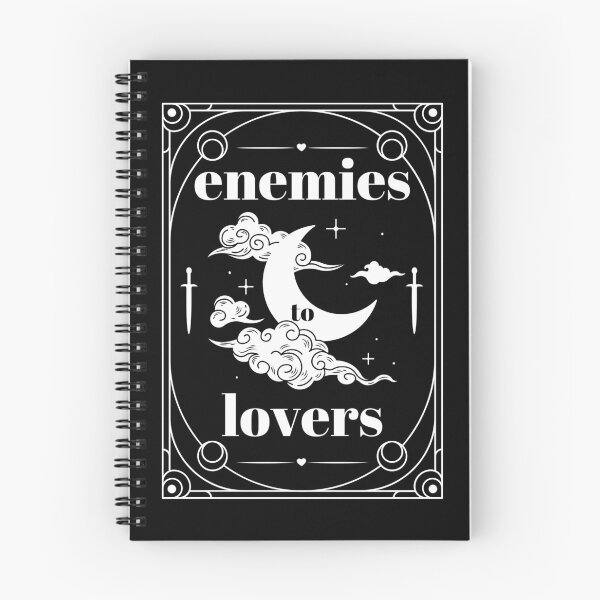 Item preview, Enemies to Lovers - Best Book Trope - Bookish - Tarot Card - Full White designed and sold by StickEmUpp.