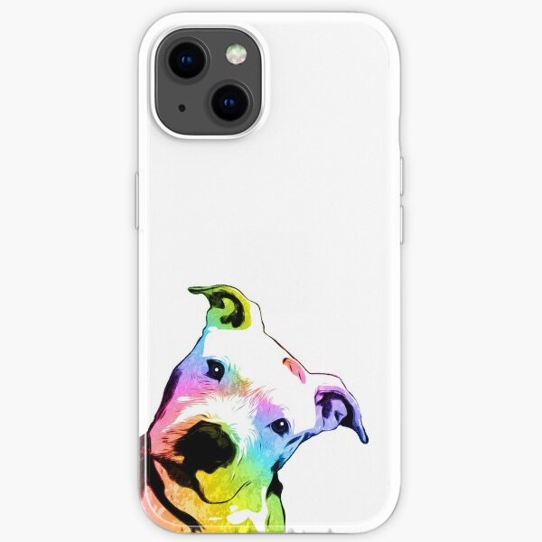 Pit bull | Rainbow Series | Pop Art iPhone Soft Case