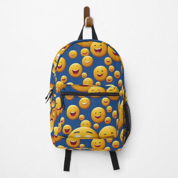 Item preview, Happy Emoji Pattern designed and sold by ThePurpleMelon.