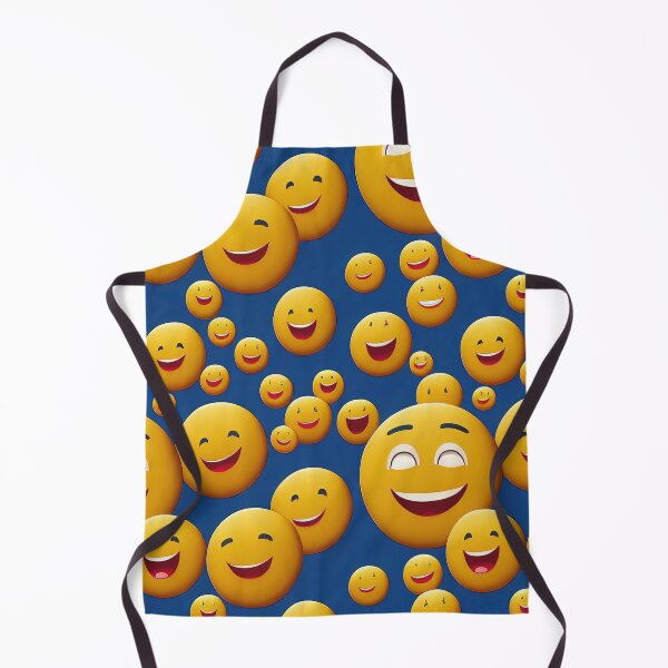 Item preview, Happy Emoji Pattern designed and sold by ThePurpleMelon.