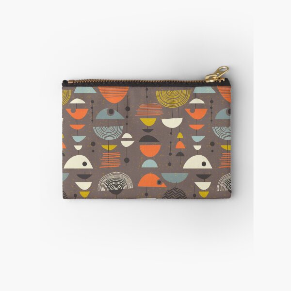 Item preview, MCM Brown, Red, Blue Pattern designed and sold by DKMurphy.