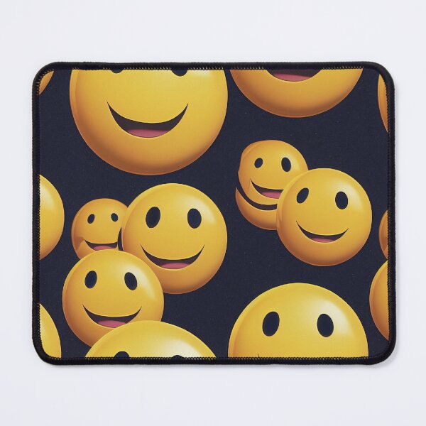 Item preview, Happy Emoji Pattern designed and sold by ThePurpleMelon.
