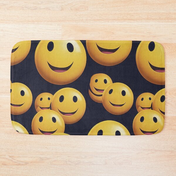 Item preview, Happy Emoji Pattern designed and sold by ThePurpleMelon.