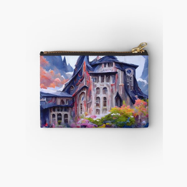 Item preview, House of Rutherbrook Ashtrack | Fantasy House Artwork | Medieval Castle Artwork | Fantasy Landscape Design designed and sold by AyfuDesigns.