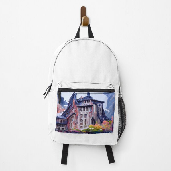 Item preview, House of Rutherbrook Ashtrack | Fantasy House Artwork | Medieval Castle Artwork | Fantasy Landscape Design designed and sold by AyfuDesigns.
