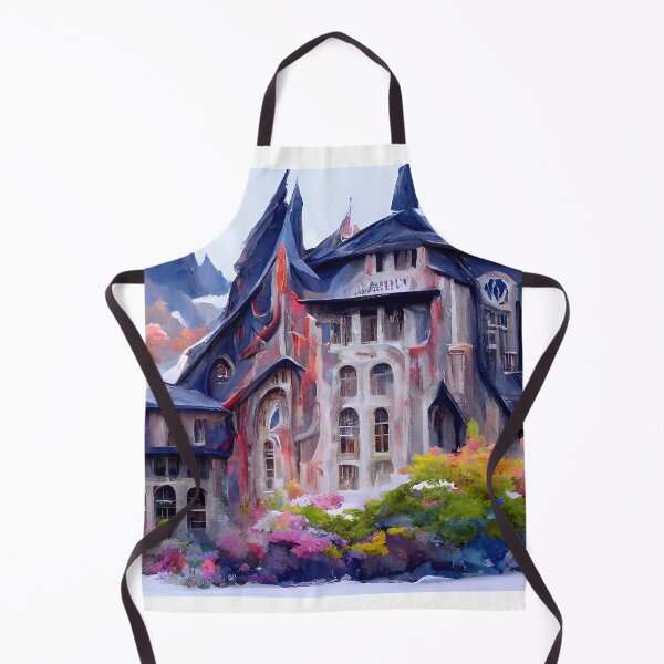 Item preview, House of Rutherbrook Ashtrack | Fantasy House Artwork | Medieval Castle Artwork | Fantasy Landscape Design designed and sold by AyfuDesigns.