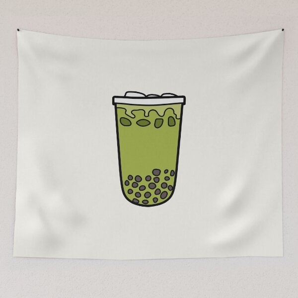 Item preview, boba green tea designed and sold by AprilCreations.