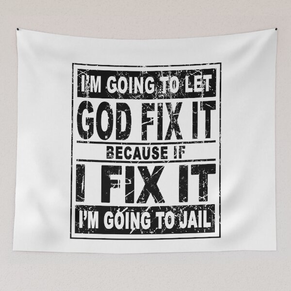 Item preview, I'm going to let god fix it because if I fix it I'm going to jail designed and sold by CatherineRC.