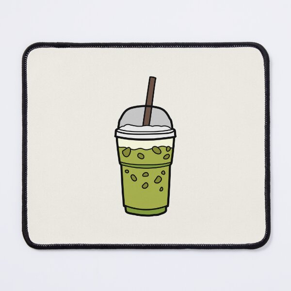 Item preview, iced boba green tea designed and sold by AprilCreations.