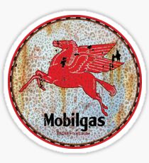 Vintage Mobil Oil Sign Sticker