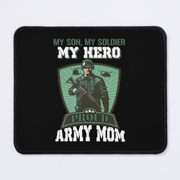Item preview, My Son My Soldier My Hero Proud Army Mom designed and sold by gaciamingeo12.