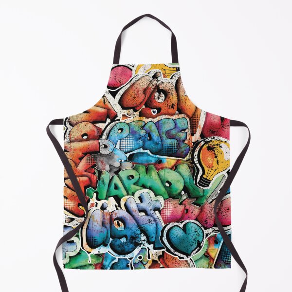 Item preview, Love Light Peace Harmony Graffiti designed and sold by Karin Taylor.