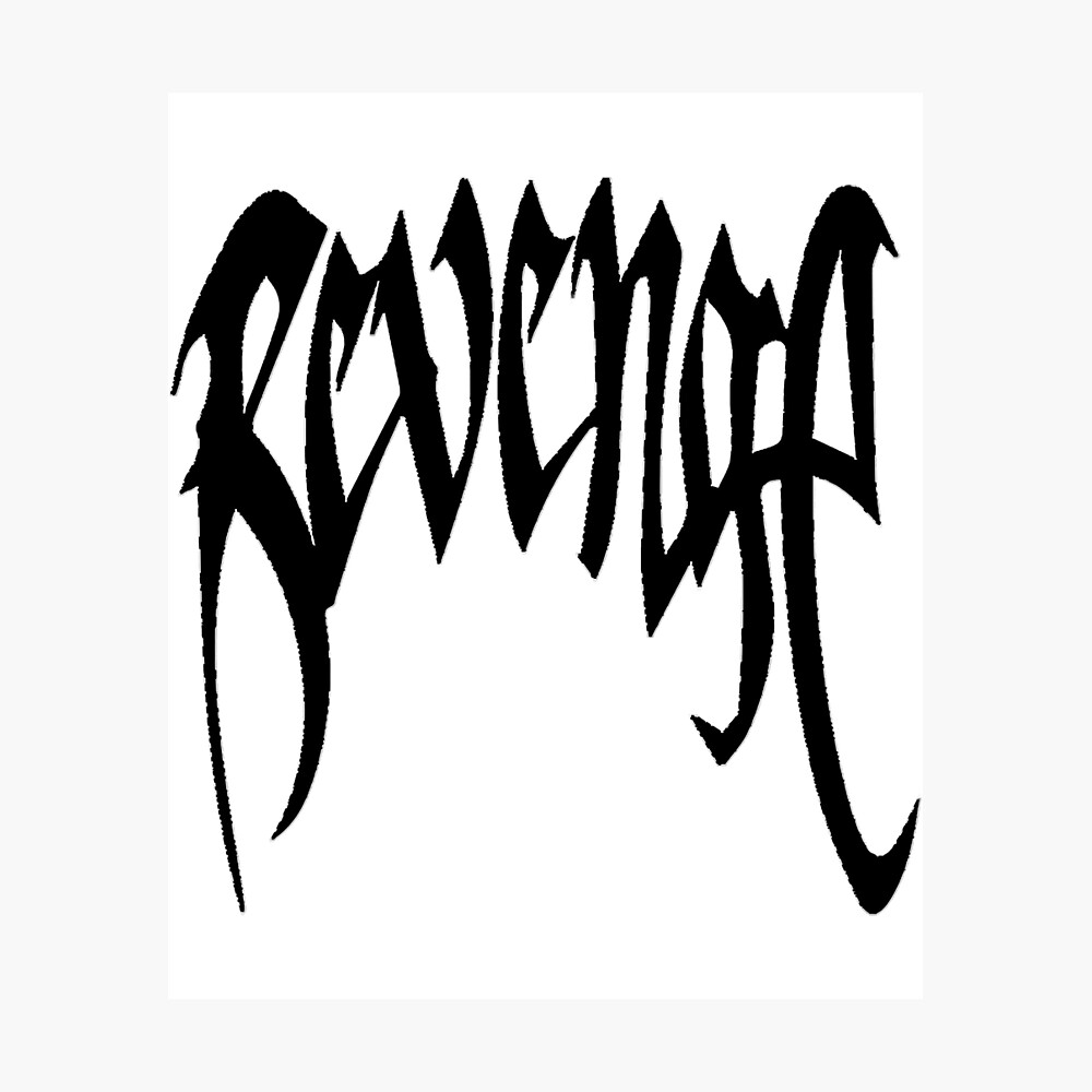 Revenge Logo Poster