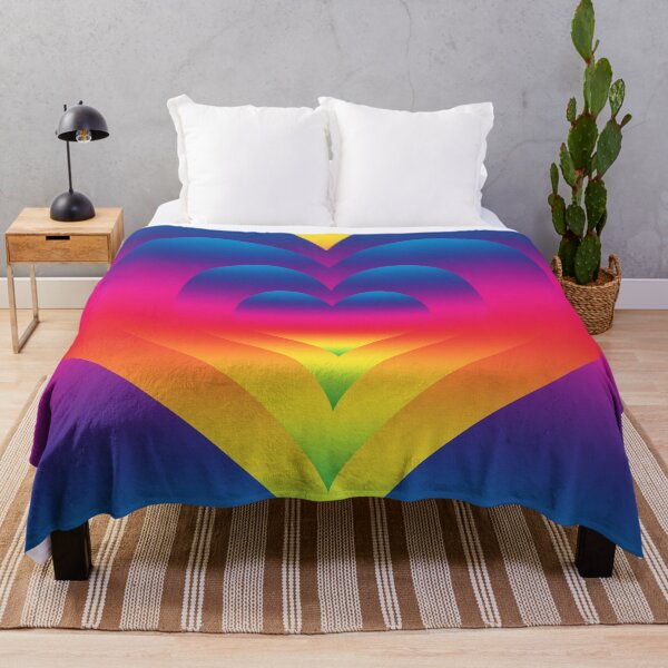 Item preview, Rainbow Gradient Nested Hearts designed and sold by Karen Simon.