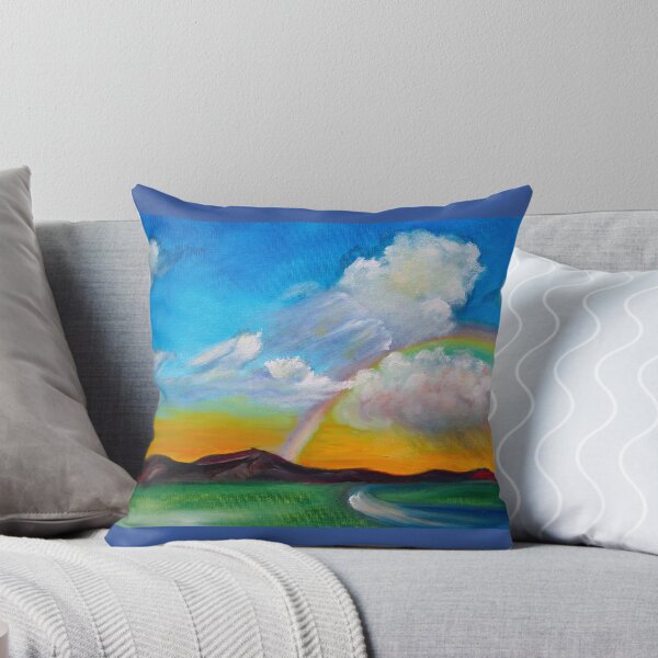 Item preview, Rainbow over the Mountains designed and sold by agneskaminski.
