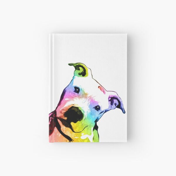 Pit bull | Rainbow Series | Pop Art Hardcover Journal