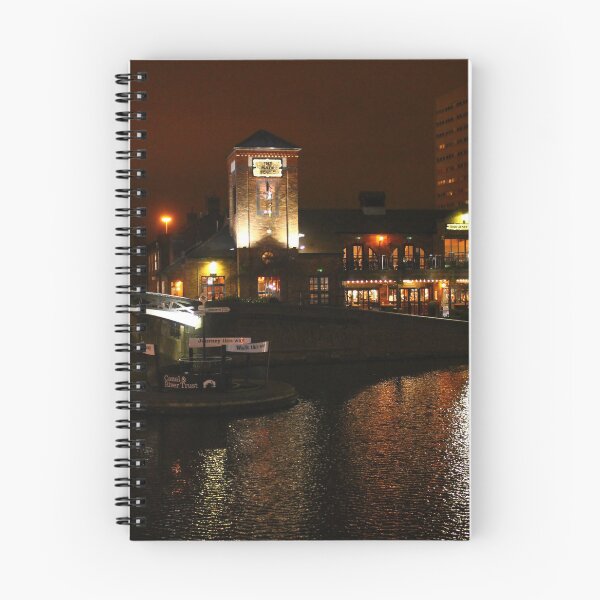 Item preview, Gas Street Basin at night designed and sold by Jo Lodge.