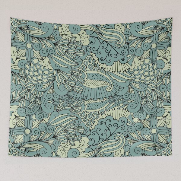Item preview, Morning Spring Floral Pattern designed and sold by nabanacrafters.