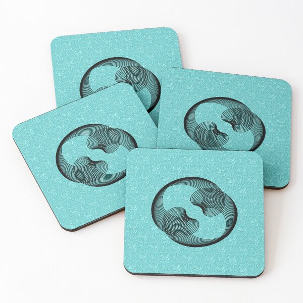 Item preview, Abstract light Blue Aqua Pattern Natural Flow Updated Vintage designed and sold by Aryxaba.