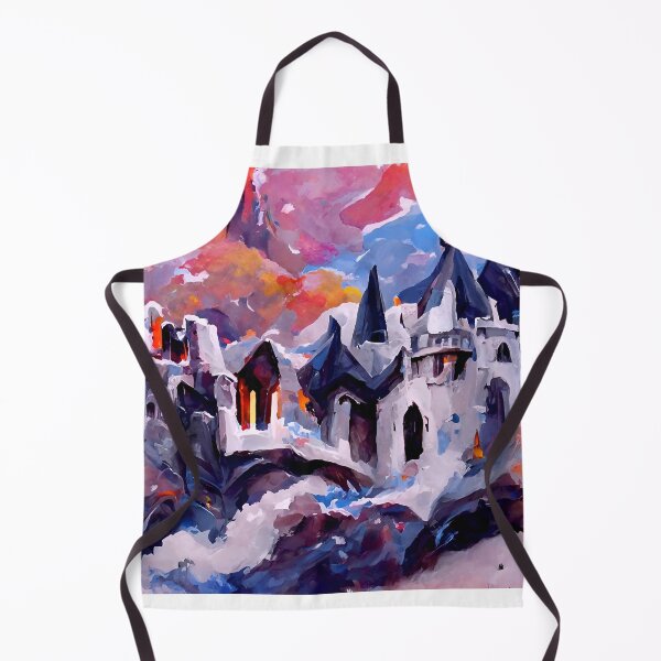 Item preview, House of Sloonse Aguempes | Fantasy House Artwork | Medieval Castle Artwork | Fantasy Landscape Design designed and sold by AyfuDesigns.