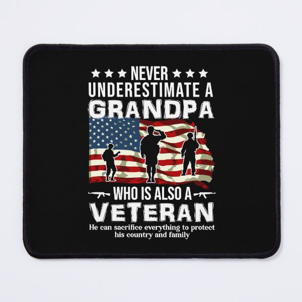 Item preview, Never Underestimate A Grandpa Who Is Also Veteran designed and sold by severojuaireg66.